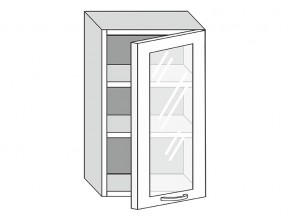 19.50.3 Шкаф настенный (h=913) на 500мм с 1-ой стекл. дверцей в Сатке - satka.магазин96.com | фото