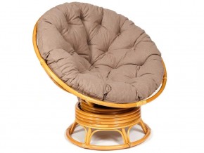 Кресло-качалка Papasan w 23/01 B с подушкой Honey, экошерсть Коричневый в Сатке - satka.магазин96.com | фото