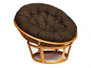 Кресло Papasan 23/01 W с подушкой Honey, ткань Коричневый в Сатке - satka.магазин96.com | фото