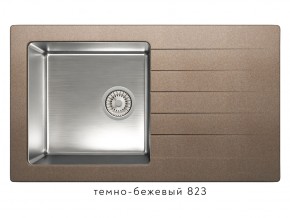 Мойка комбинированная Tolero twist TTS-860 Темно-бежевый 82 в Сатке - satka.магазин96.com | фото