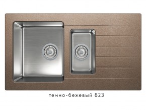 Мойка комбинированная Tolero twist TTS-890 Темно-бежевый 823 в Сатке - satka.магазин96.com | фото